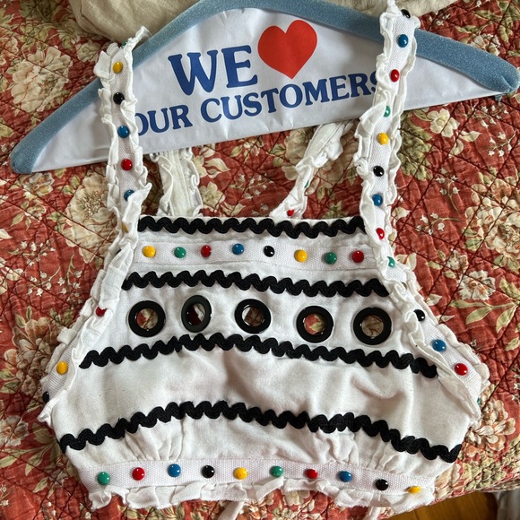 Dodo Bar Or crop top size S - Picture 4 of 5